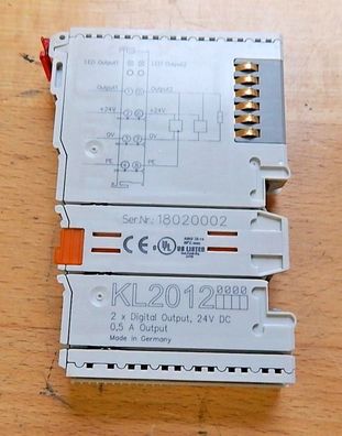 Beckhoff KL2012 Ausgangsklemme -used