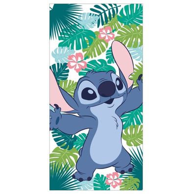 Disney Lilo und Stitch , (Schnell trocknend) Badetuch für Kinder aus Polyester