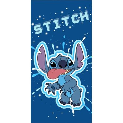 Disney Lilo und Stitch , (Schnell trocknend) Badetuch für Kinder aus Polyester