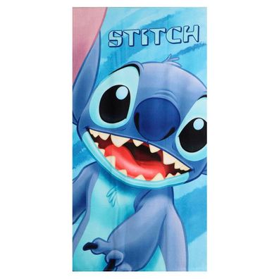 Disney Lilo und Stitch Big Smile , ( ) Badetuch für Kinder aus Polyester - 70 x