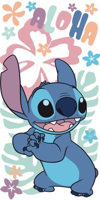 Disney Lilo und Stitch Hawaiian Harmony Badetuch für Kinder aus Baumwolle - 70