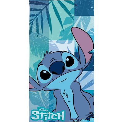 Disney Lilo und Stitch Leaf Blue Blue Leaf Badehandtuch, ( ) Badetuch für