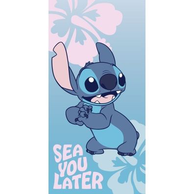 Disney Lilo und Stitch Sea You Later , (Fast Dry) Badetuch für Kinder aus