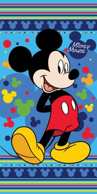 Disney Mickey Badetuch für Kinder aus Baumwolle - 70 x 140 cm