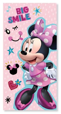 Disney Minnie Smile , Strandhandtuch (Fast Dry) Badetuch für Kinder aus