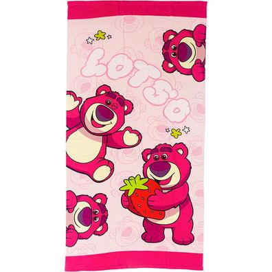 Disney Toy Story Lotso Badehandtuch, ( ) Badetuch für Kinder aus Polyester - 70