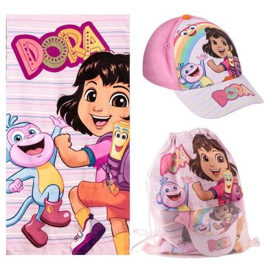 Dora the Explorer Adventure Dora die Entdeckerin , Turnbeutel, Baseballkappe