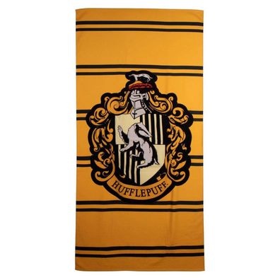 Harry Potter Hufflepuff , (schnell trocknend) Badetuch für Kinder aus Polyester