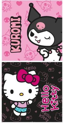 Hello Kitty Magic Duo , ( ) Badetuch für Kinder aus Polyester - 70 x 140 cm
