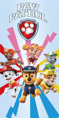 Paw Patrol Blitz Badetuch für Kinder aus Baumwolle - 70 x 140 cm