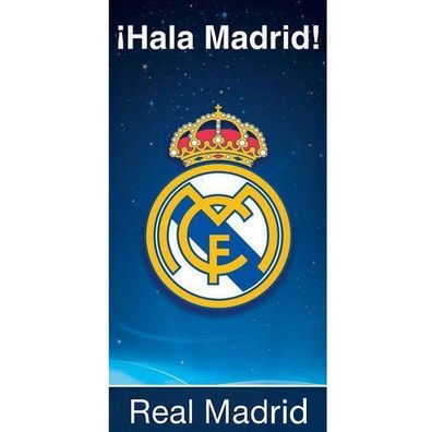 Real Madrid Fan Spirit , ( ) Badetuch für Kinder aus Polyester - 70 x 140 cm