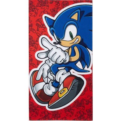 Sonic the Hedgehog Velocity Mode , (Fast Dry) Badetuch für Kinder aus Polyester