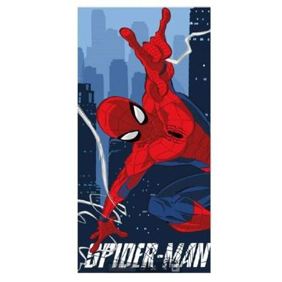 Spiderman Urban , ( ) Badetuch für Kinder aus Polyester - 70 x 140 cm