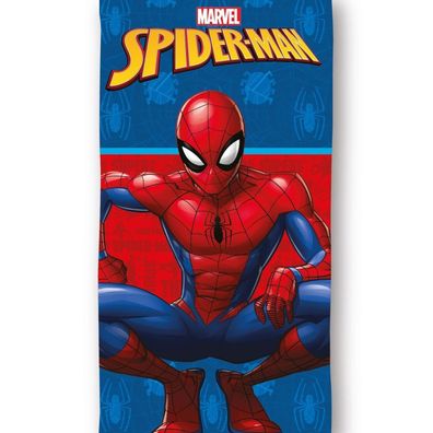 Spiderman Web Legends , ( ) Badetuch für Kinder aus Polyester - 70 x 140 cm