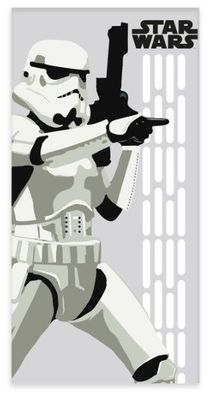 Star Wars Stormtrooper Badehandtuch Badetuch für Kinder aus Baumwolle - 60 x