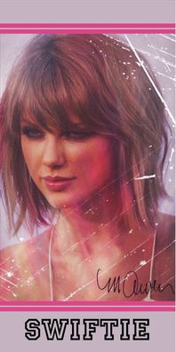 Taylor Swift Swiftie Badetuch für Kinder aus Baumwolle - 70 x 140 cm
