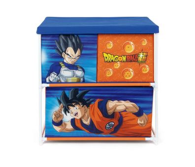 Dragon Ball mit 3 Fächern Spielzeugregal für Kinder - 53 x 30 x 60 cm