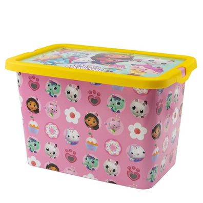 Gabby's Dollhouse Wonderland Kunststoff 7 L Aufbewahrungsbox für Kinder - 19 x