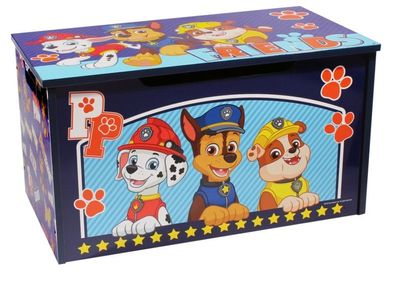 Paw Patrol Holzspielzeug Aufbewahrung Spielzeugaufbewahrung für Kinder - 55,5 x