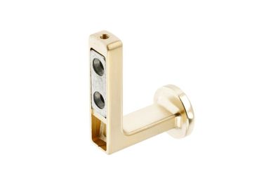 ARCO GTV Kleiderbügel, einzeln, ZnAl, Gold gebürstet