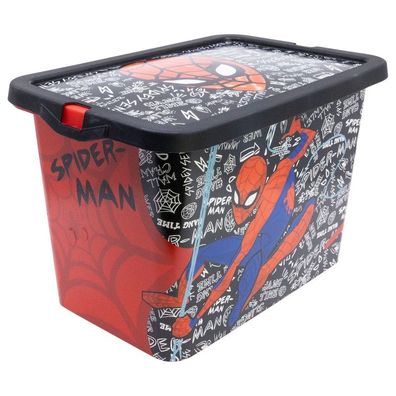 Spiderman Urban Web Kunststoff 7 L Aufbewahrungsbox für Kinder - 19 x 19,5 x