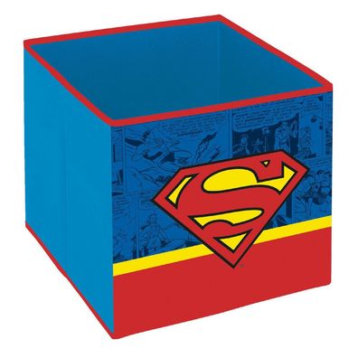 Superman Spielzeugaufbewahrung Spielzeugaufbewahrung für Kinder - 31 x 31 x 31