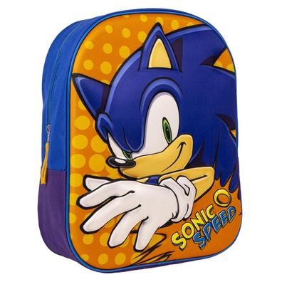 Sonic the Hedgehog Speed Freizeitrucksack für Kinder - 31 x 25 cm