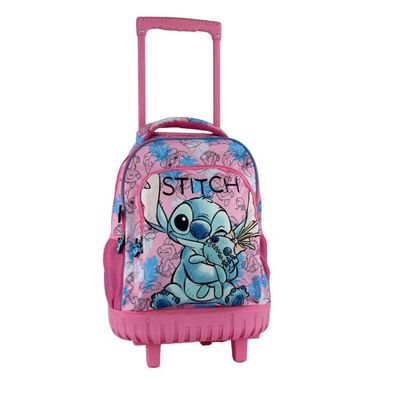 Disney Lilo und Stitch Doll Premium Roll-Rucksack, Tasche 44 cm Schultasche mit