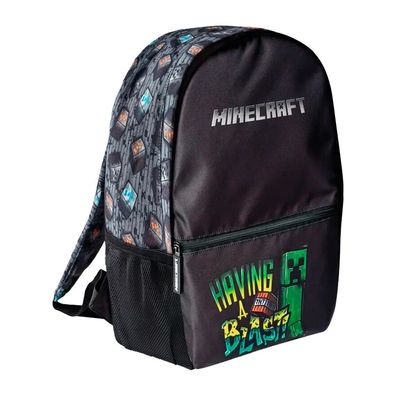 Minecraft Having Die Blast , Rucksack 40 cm Schulranzen für Kinder - 40 x 30 x