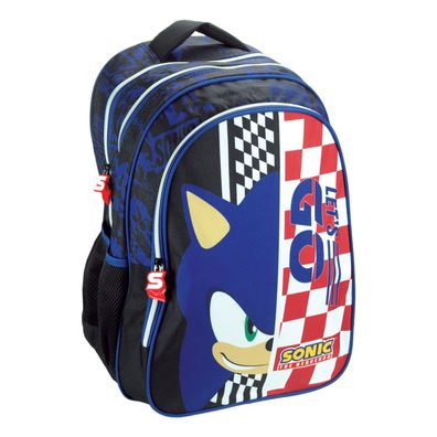 Sonic the Hedgehog Champion Racer , Tasche 42 cm Schulranzen für Kinder - 42 x