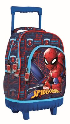 Spiderman Great Power Premium rollender Schulrucksack, Tasche 44 cm Schultasche