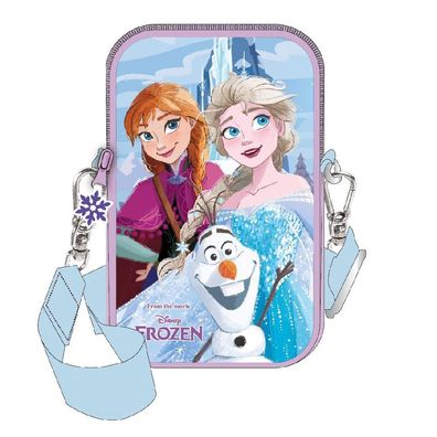 Disney Eiskönigin Trio Deluxe Handytasche Umhängetasche für Kinder - 18 x 11 cm