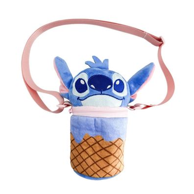 Disney Lilo und Stitch Ice Cream Plüschrucksack Umhängetasche für Kinder - 18 cm