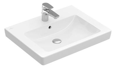 Villeroy & Boch Waschbecken Subway 2.0 711360, 600 x 470 mm, Rechteck, 1HL. mittleres