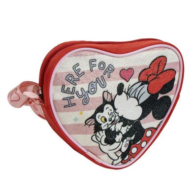 Disney Minnie For You glitzer Umhängetasche für Kinder - 15 x 14 cm