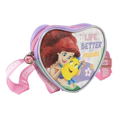 Disney Prinzessin Life is Better glitzer Schulter- und Umhängetasche für Kinder