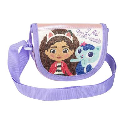 Gabby's Dollhouse Mer-tastic Umhängetasche für Kinder - 15 x 12 x 4 cm