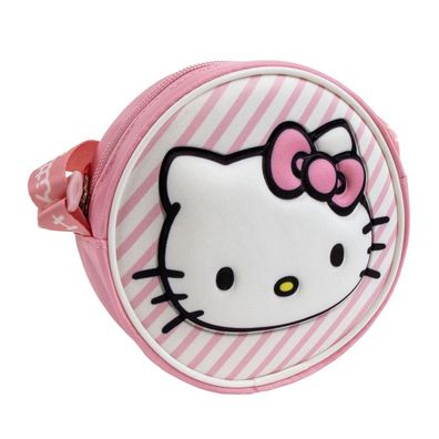 Hello Kitty Face Umhängetasche für Kinder - 13 x 13 cm