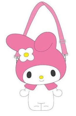 Hello Kitty MyMelody Seiten- und Umhängetasche für Kinder - 30 cm