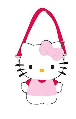 Hello Kitty Pink Umhängetasche für Kinder - 30 cm