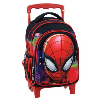 Spiderman Global rollender , mit Maske Kindergartenrucksack für Kinder - 30 x