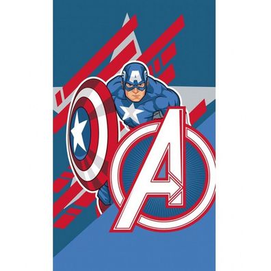 Avengers Captain America Gesichtstuch für Kinder aus Baumwolle - 30 x 50 cm