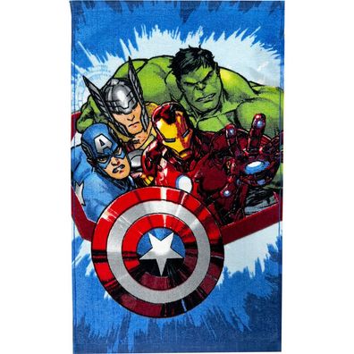 Avengers Dynamic Heroes Gesichtstuch für Kinder aus Baumwolle - 30 x 50 cm