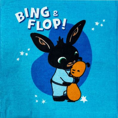 Bing Night , Gesichts Gesichtstuch für Kinder aus Baumwolle - 30 x 30 cm