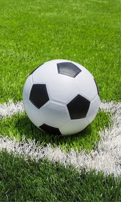 Fußball Corner Gesichtstuch für Kinder aus Baumwolle - 30 x 50 cm