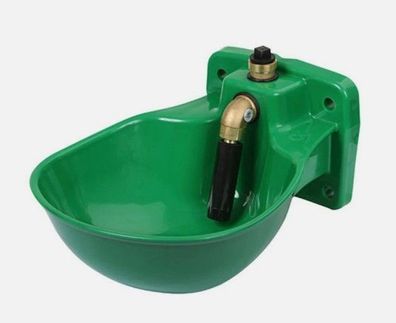 KERBL Tränkebecken K57 Pferdetränke Rindertränke mit Rohrventil, Anschluss 1/2"