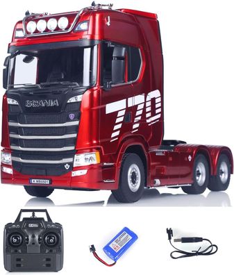 Huina 1501 Scania 770S Rot RTR 1:18 Ferngesteuerter LKW Scania 770S