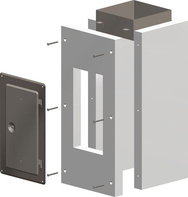 Atec Kontrollrohr-Set L90 PolyCase DN 125