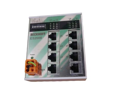 Beckhoff Ethernet Switch ES2008-0000 used