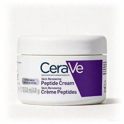 CeraVe Skin Renewing Nachtcreme mit Peptiden, 48 g